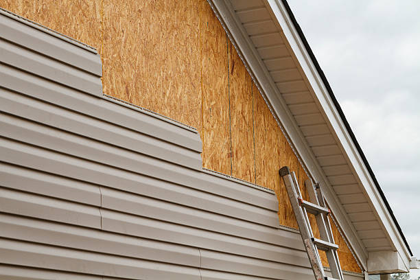 Professional Siding Repair technician working in Dayton, VA